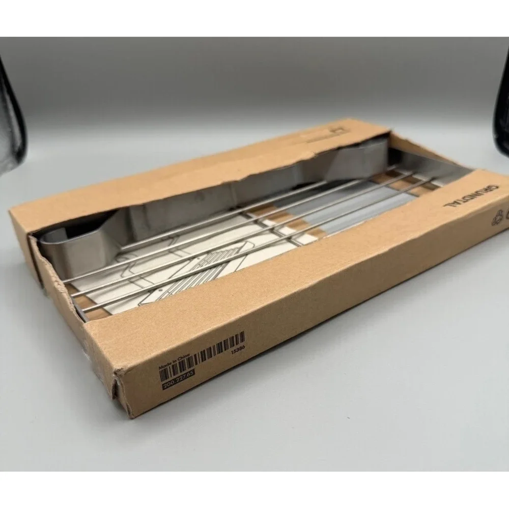 IKEA Grundtal Wall Shelf Stainless Steel Kitchen Rack 200.227.65 Drying Rack